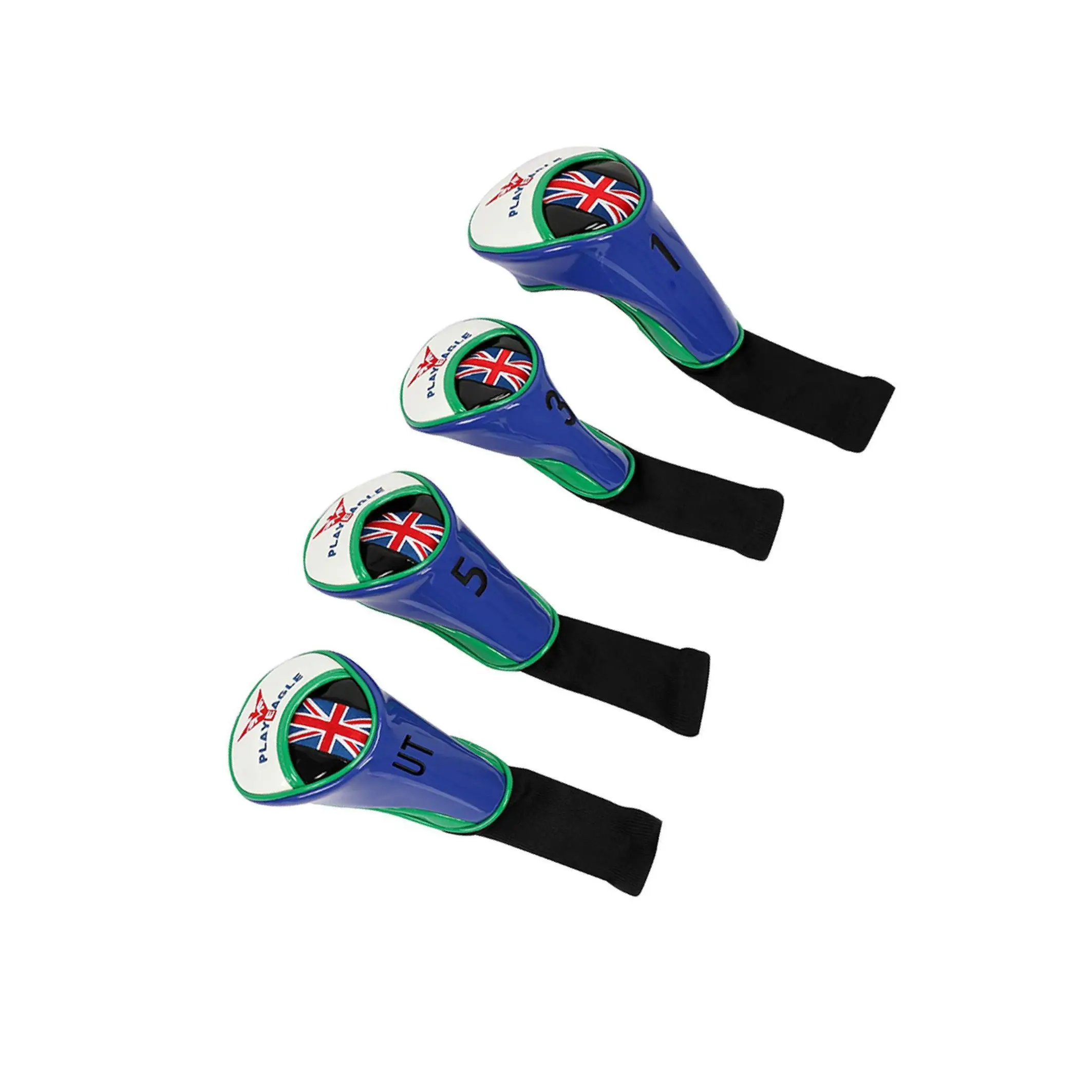 

4pcs Long Neck Golf Club Head Cover Wedge Iron Protect Headcover