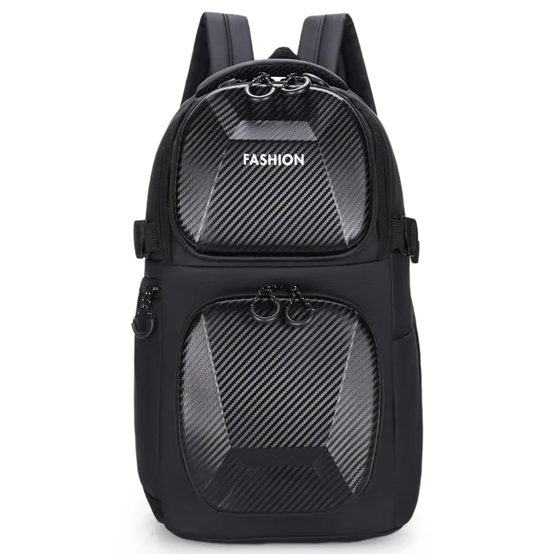 Men's Hard Shell Backpack Student Laptop Backpack Outdoor Sports Motorcycle Riding Bag Motorcycle Backpack Rider Men's Bag