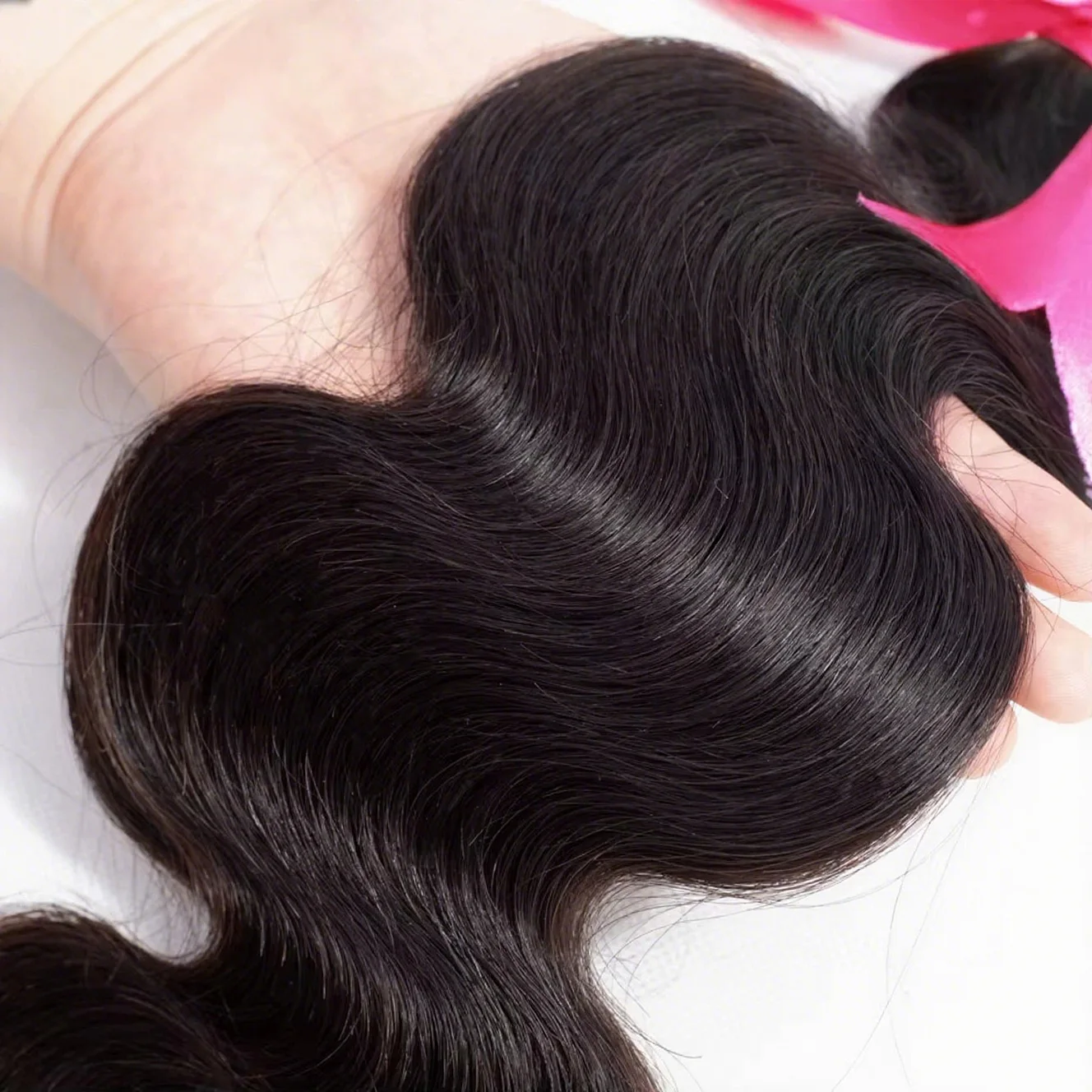 

Пучок человеческих волос Mossily Body Wave, 100% необработанные человеческие волосы для наращивания, естественная волна, можно купить 3/4 шт., пучки густых волос