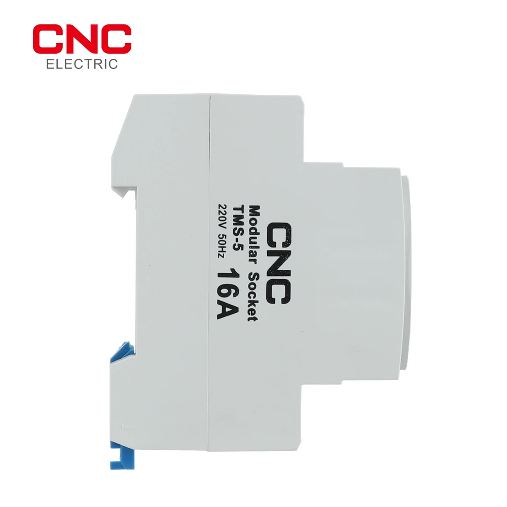 CNC TMS-5 16A 250V 50Hz Modular Socket Grounded Socket For Single-phase Power Supply Connecting Electrical Appliances