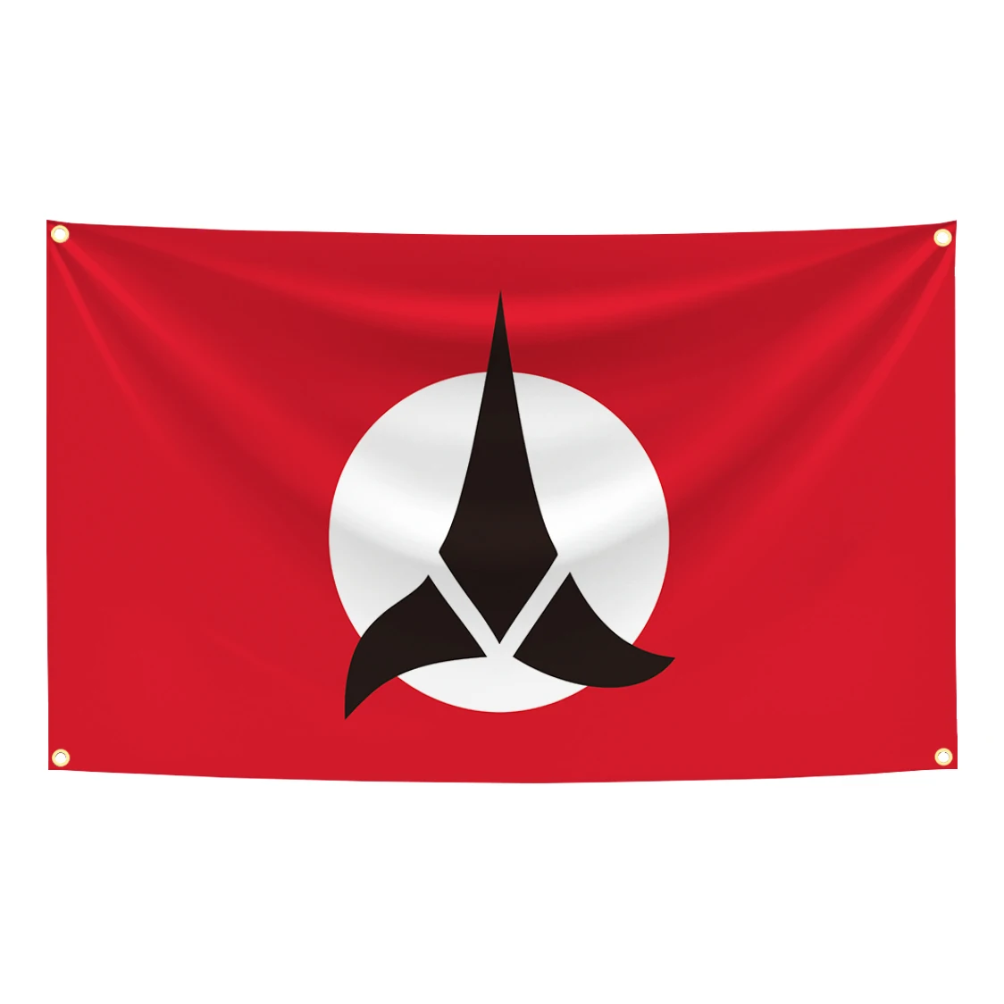 90x150cm Klingon Flag Tapestry Polyester Digital Printing Banner for Garage Wall Art Out Door Decoration
