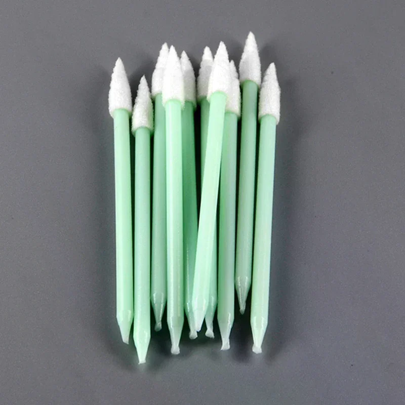 100Pcs/Pack for Small Pointed Tips Cloth Head Cleaning Swab Lint Dust Free Sticks Pcb Electronics Area Camera Optica