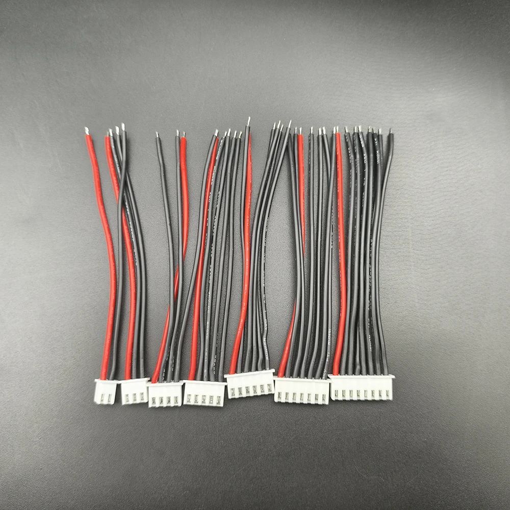 1Set JST XH 1S 2S 3S 4S 5S 6S 7S Connector Adapter Plug Balance Changer Wire Charger Cable for Lipo Battery 10cm 15cm 20cm view 2