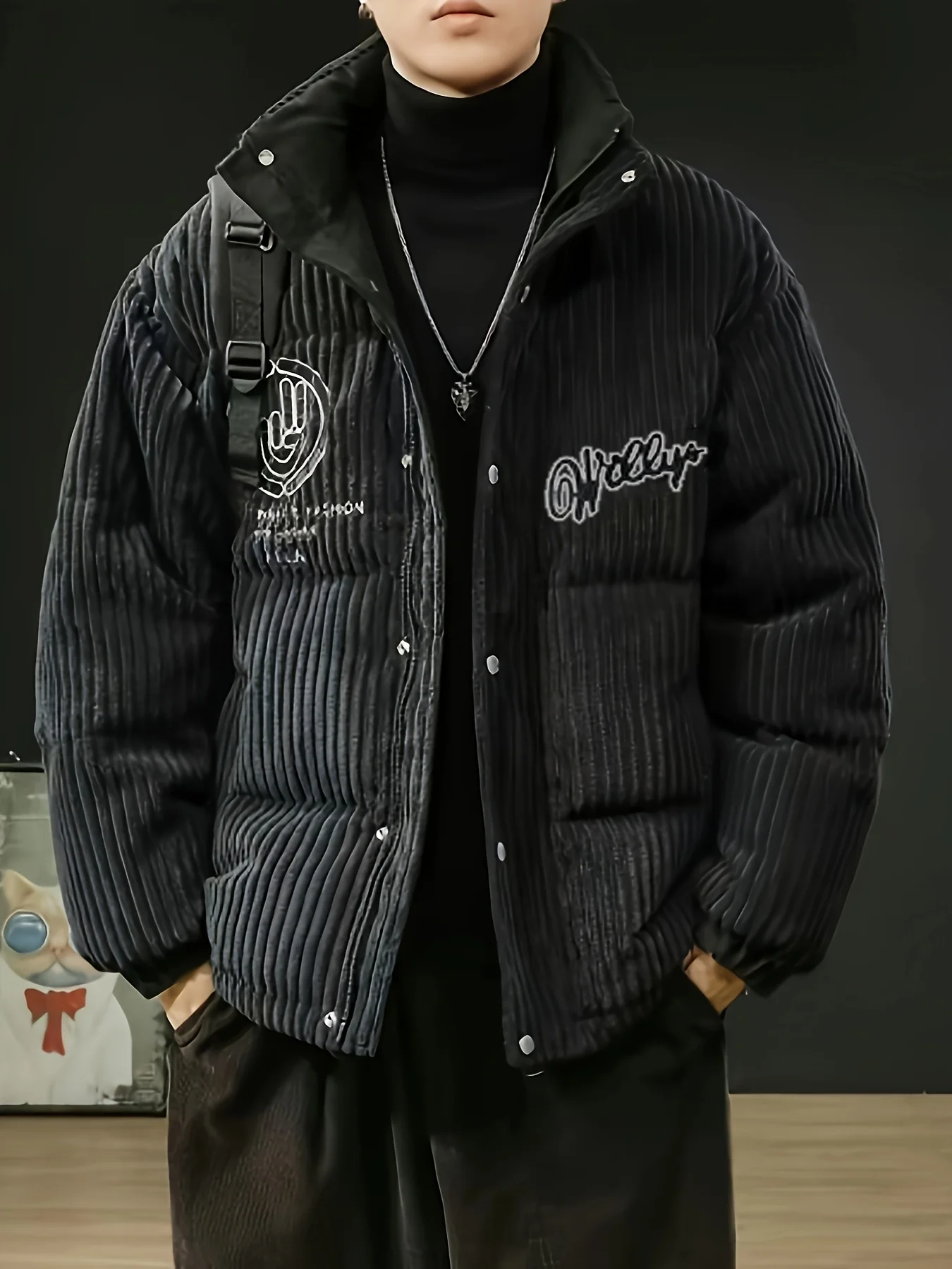 

Men's 2025 Autumn and Winter Cold-Proof Warm Jacket