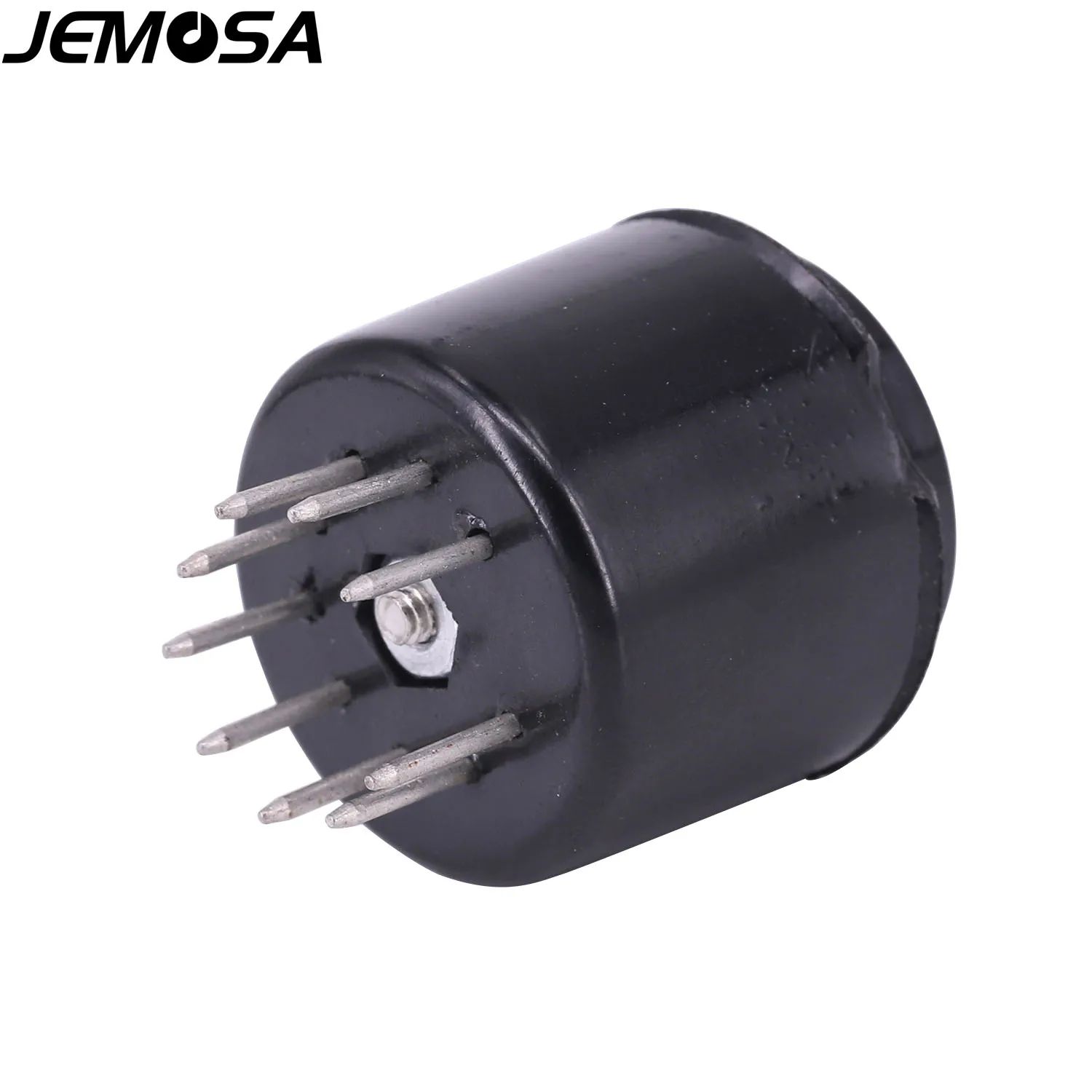 10PCS 베이클라이트 9Pin 튜브 소켓 테스트 보호기 6DJ8 12AX7 ECC83 12AU7 ECC82 EF86 6922 5670 오디오 증폭기 HIFI