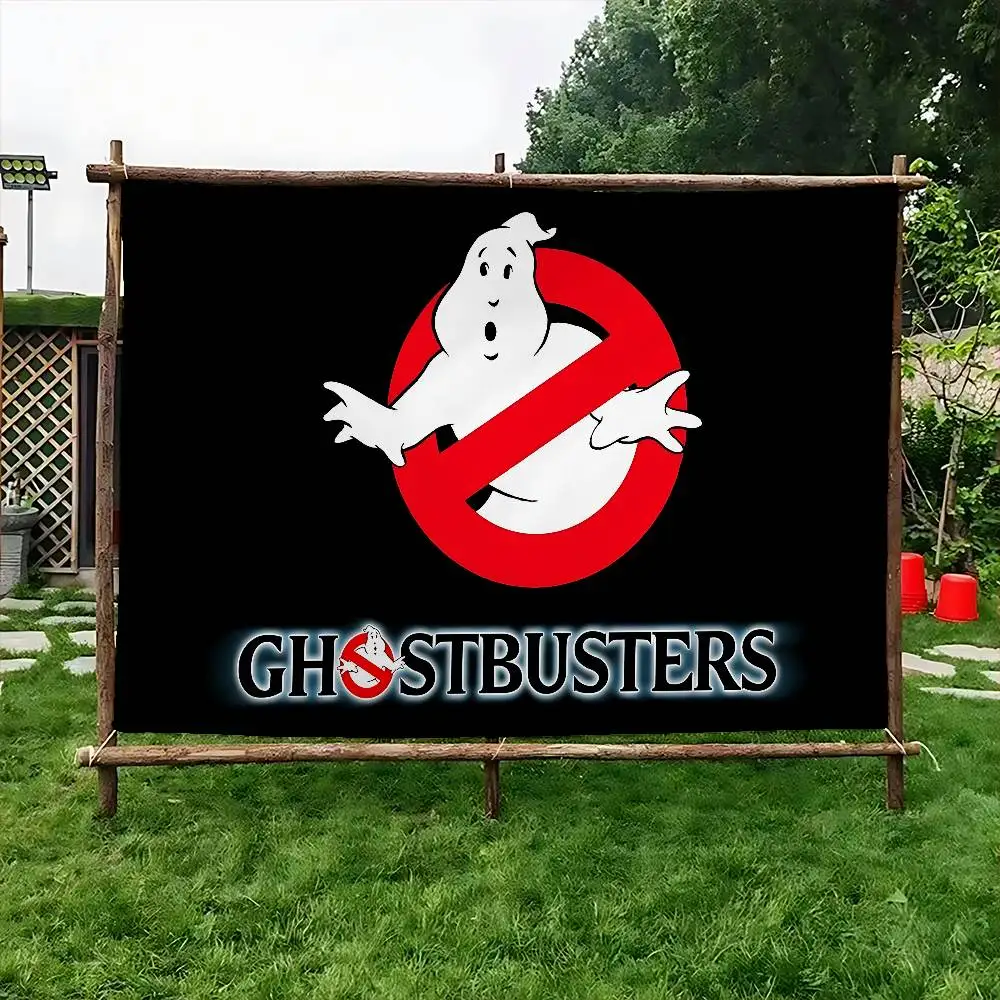American Movie G-Ghostbusters Cartoon Flag Wall Hanging Banner Decoration Household Home Decor