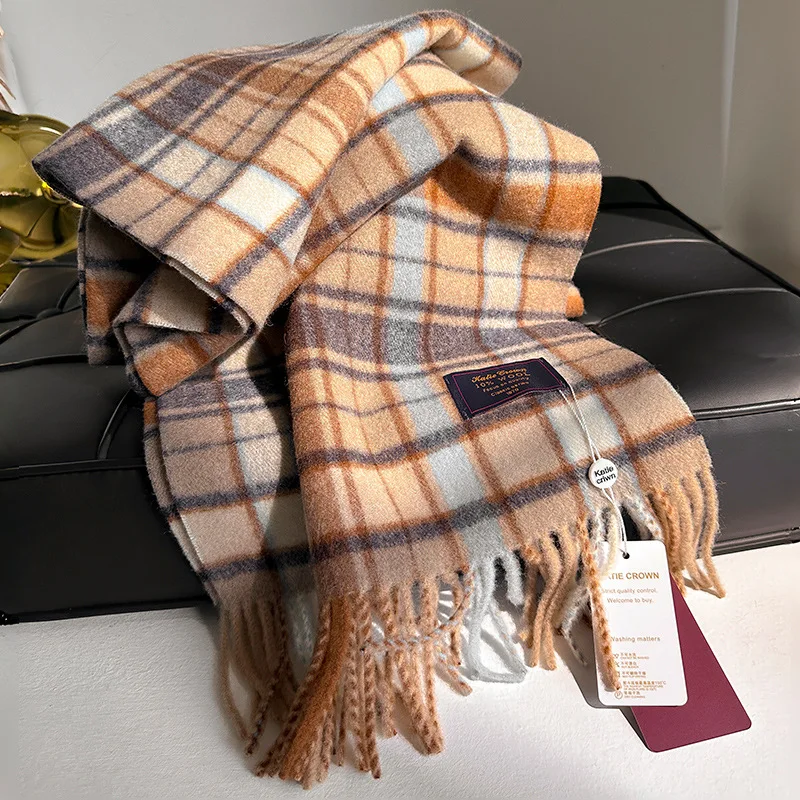 Thumbnail 4 - #61 Latest Plaid Winter Scarf Offers