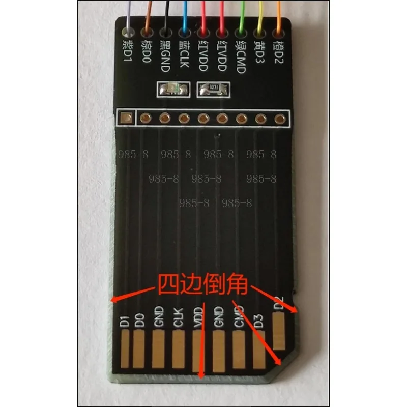 EMMC Read Write Programmer SD Card Reader Car Audio Head Unit Firmware Maintenance Repair Tool