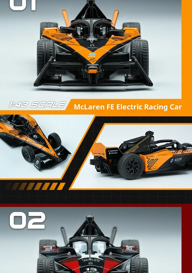 Tsc Speed ​​Card 1:43 Legierungsautomodell Porsche Fe Elektrisches Formel-Rennwagenmodell F1 Ornament Geschenk für Männer – Detail 7