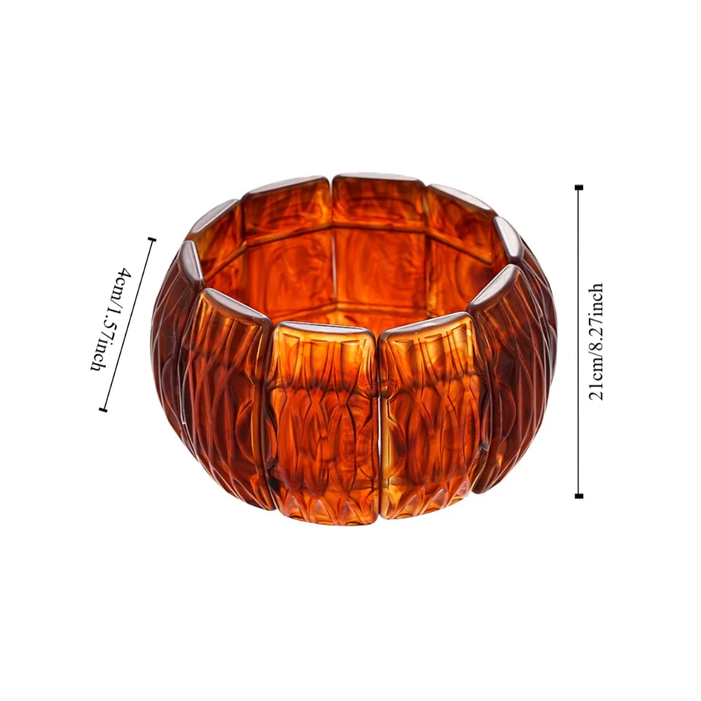 البوهيمي الاكريليك الإسورة تلطيخ أوروبا الأمريكية نمط غير النظامية واسعة سوار الأقلية تصميم مجوهرات اكسسوارات