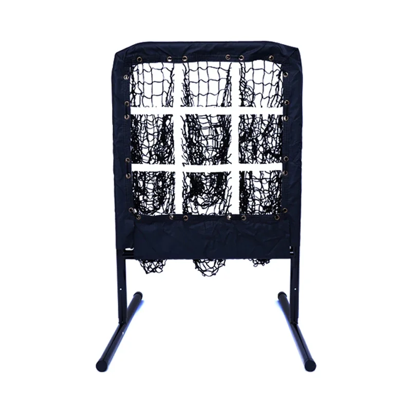 Portable Adjustable Indoor and Outdoor Portable Softball, Baseball 9 Hole Pitching Net