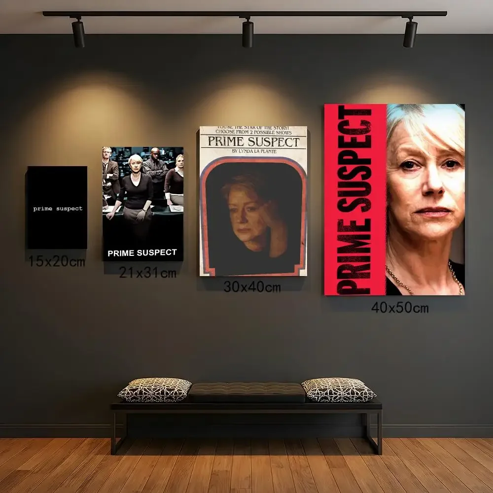 tv series P-Prime Suspect-T Painting Calligraphy Boho Botanical Decor for Living Room  Elegant Home Style