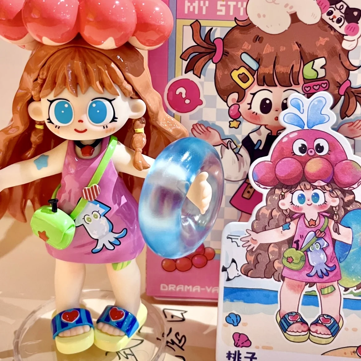 Milay Girl Syndrome Blind Box - Kawaii Anime Figure Collectible, Cute Desk Decor Surprise Gift for Girls Birthday Christmas