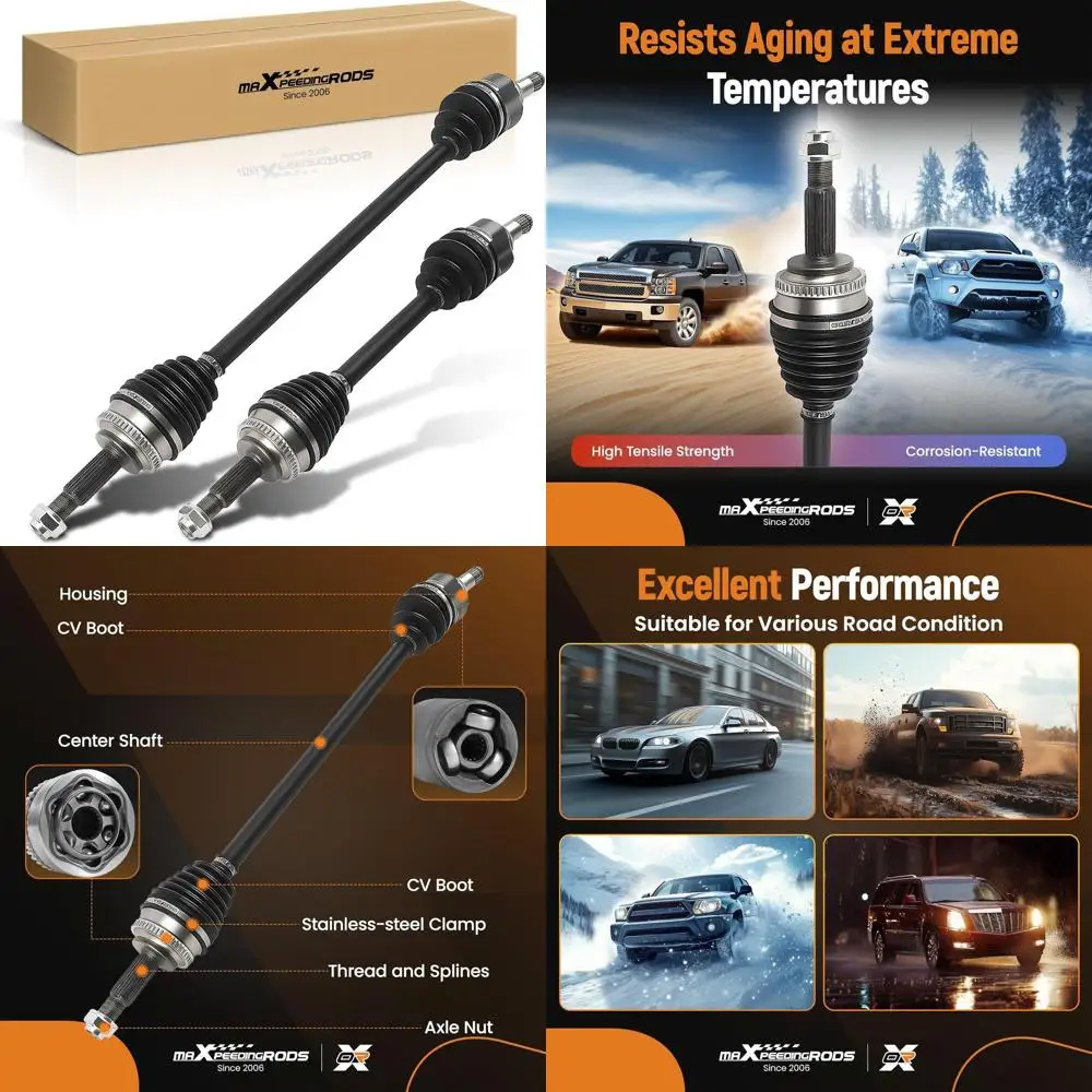 

Пара maXpeedingrods (2) вал передней оси ШРУС в сборе для Toyota Corolla 2009-2018, для Matrix 2003-2012, для Pontiac Vibe 2003-2