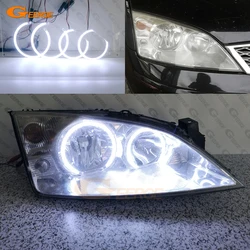 For Ford Mondeo MK3 2000 2001 2002 2003 2004 2005 2006 2007 Excellent Ultra Bright COB Led Angel Eyes Kit Halo Rings Day Light