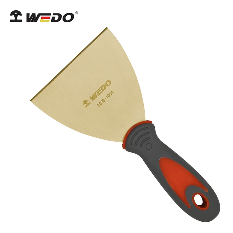 WEDO Manufactory Anti-flame Non Sparking  Aluminium Bronze Putty Knife for scraping and descaling