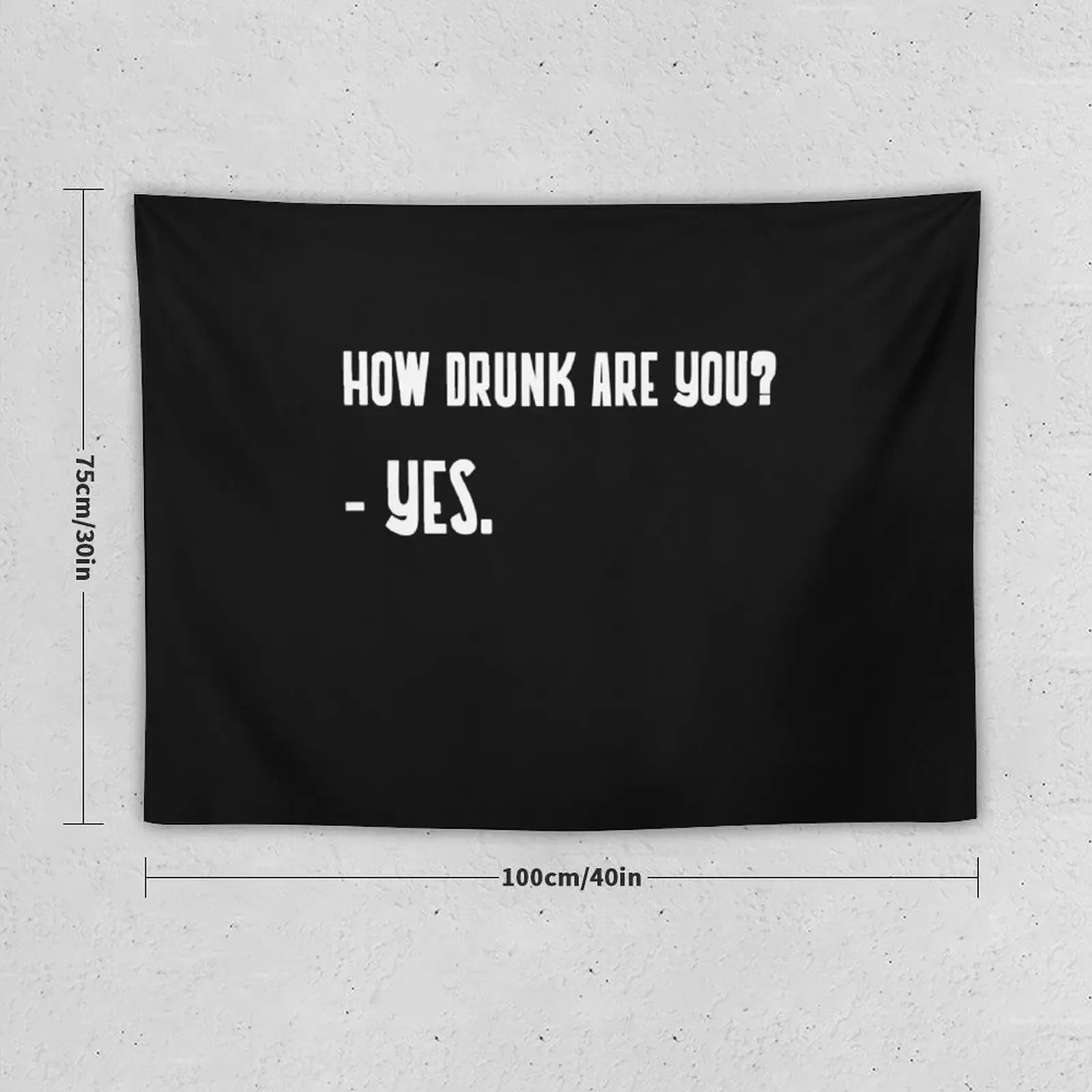 How Drunk Are You? Funny Tapestry House Decor Decoration Aesthetic Bedroom Deco Luxury Living Room Decoration Tapestry