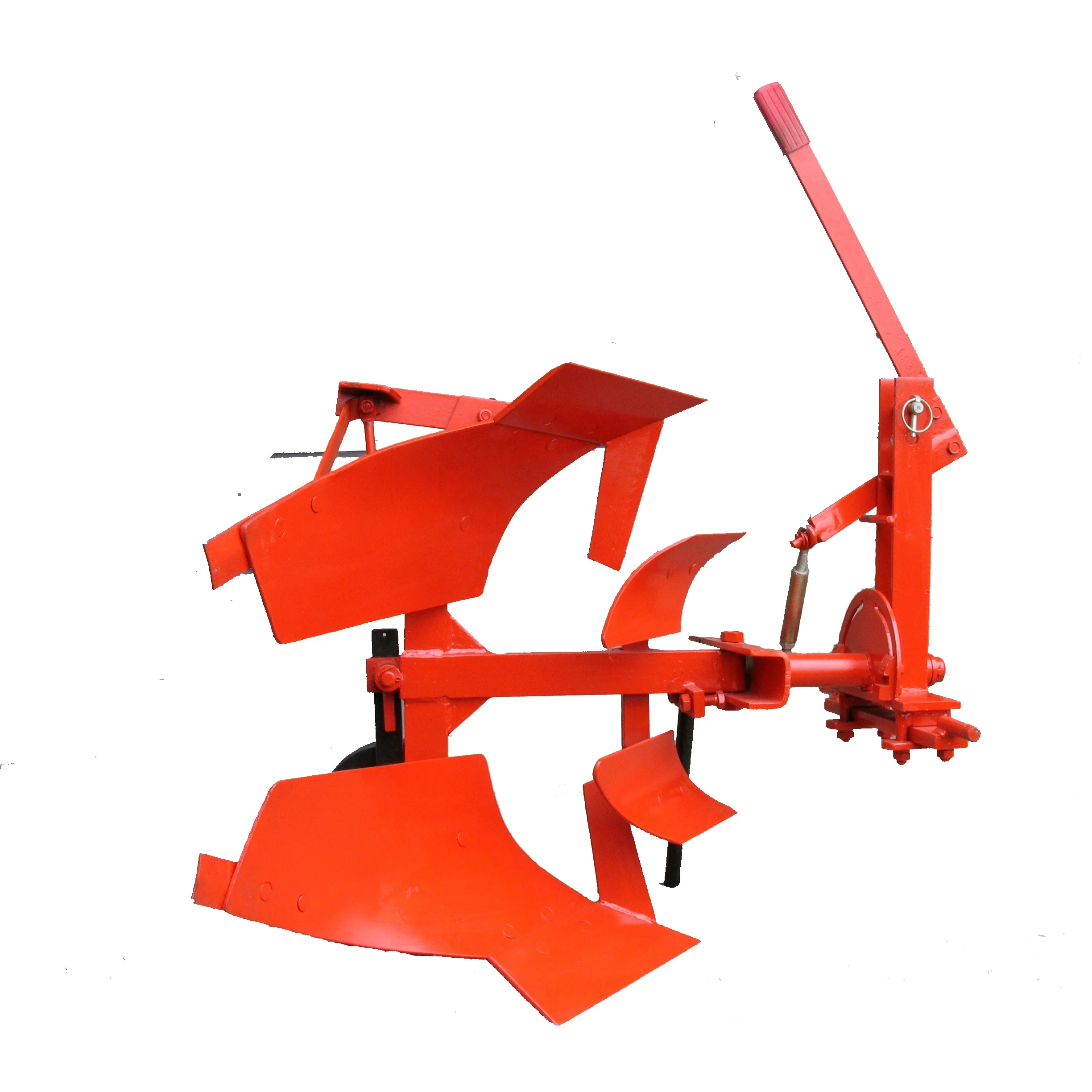 Tractor 3-point hook-up agricultural breeding mini hand reversible plough machine reverse plough tractor