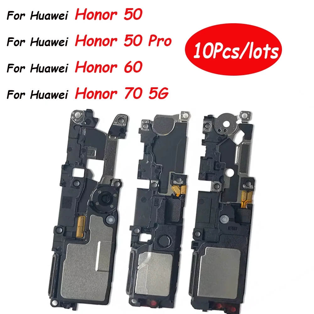 

10Pcs , For Huawei Honor X7 X7A X8 X8A 50 60 70 Pro Rear Buzzer Ringer Module Loudspeaker Loud Speaker Flex Replacement Parts