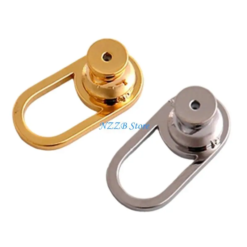 

T21F 4Pcs Earring Backs Replacements U Shaped Metal Support for Droopy Ears
