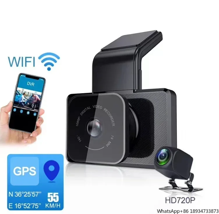 

Car DVR Camera WIFI GPS Dashcam FHD 1080P Dash Camera