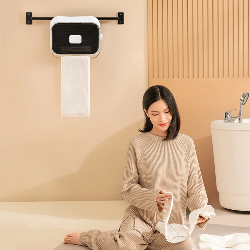 

2000W Wall-mounted Bathroom Small Electric Heater Mini Heater Bathroom Heater Home Waterproof Energy-saving Quick Heat 220V