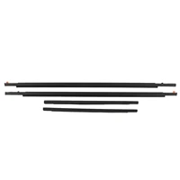 Reemplazo de moldura de ventana de puerta de coche para Toyota FJ Cruiser 2007-2014 burlete de correa de sellado de ventana delantera y trasera exterior