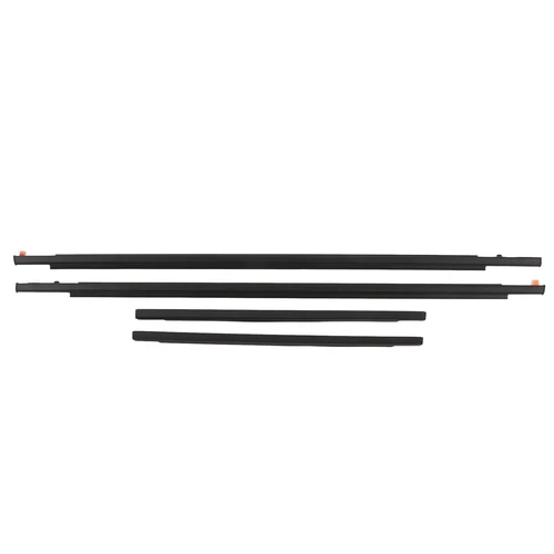 Reemplazo de moldura de ventana de puerta de coche para Toyota FJ Cruiser 2007-2014 burlete de correa de sellado de ventana delantera y trasera exterior