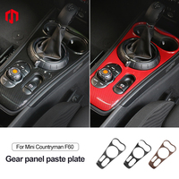 Car Gear Shift Box Panel Center Console Cover Frame For Mini Cooper F60 Countryman Car Styling Interior Decoration Accessories