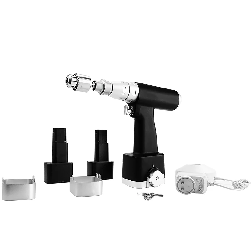 

Orthopedic Dual Functional Bone Drill Machine with Batteries Electronic Punch Orthopedics Veterinary Instruments