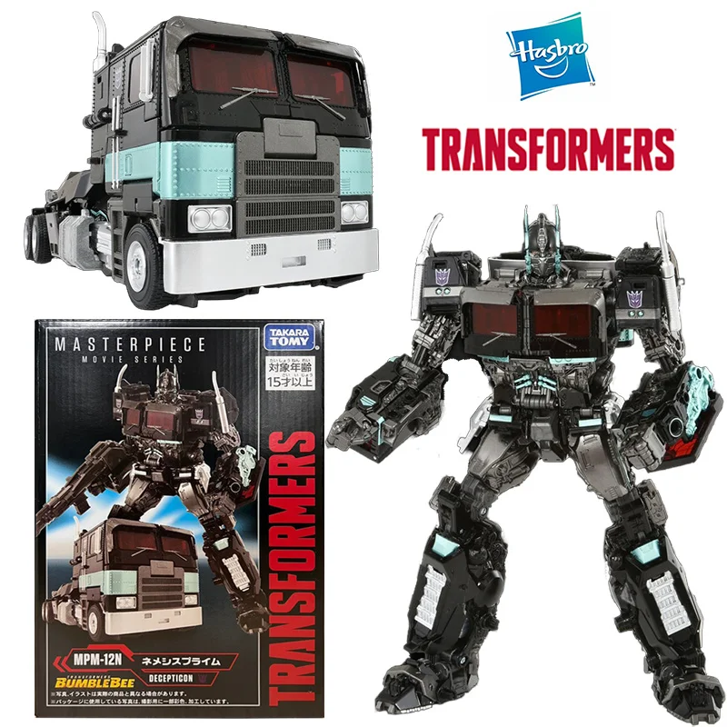 Hasbro Transformers Masterpiece MPM-12 Nemesis Prime 20Cm Anime Original Action Figure Model Toy Birthday Gift Collection