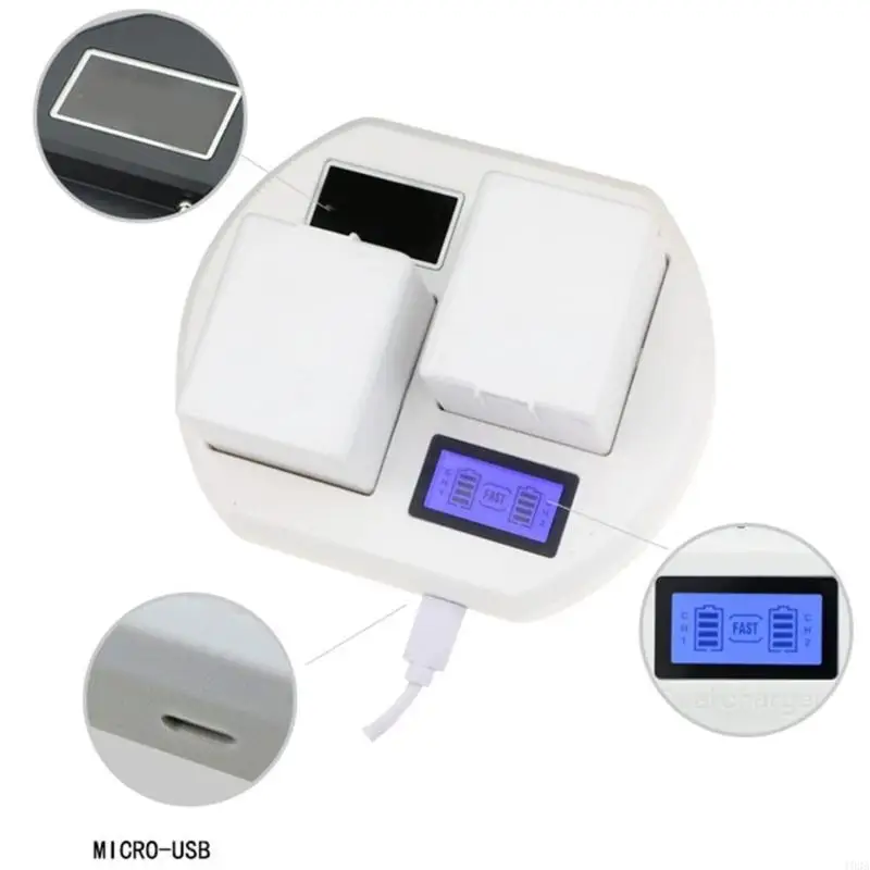 شحن سريع للكاميرا USB Fast لـ Arlo Pro2 Battery 2 Slot 193a #4