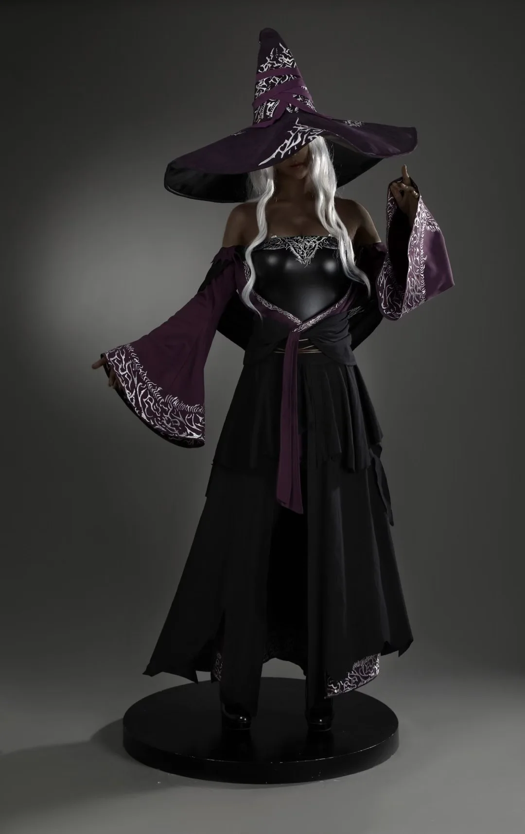 Juego Recluse Elden Cosplay Nightreign anillo disfraz sombrero falda cinturón conjunto de accesorios Halloween mujer hombre fantasía 2025 nuevo uniforme