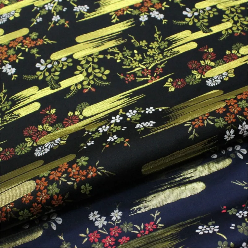 

The fabric of cheongsam and kimono belt for film television costumes is decorated with brocade jacquard style