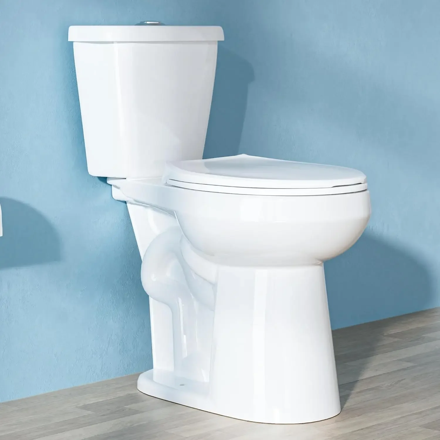 21 Inch Tall Toilet for Seniors Extra High Toilet Comfort Bowl Height Toilet Seat Height 22