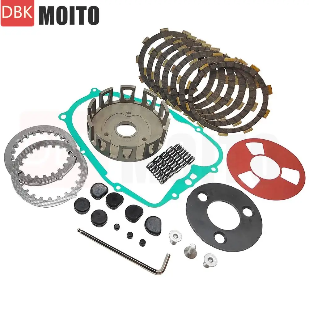 

For Yamaha Blaster 200 YFS200 1988-2006 ATV CNC Heavy Duty Billet Clutch Basket Gasket Kit Bottom Plate Oil resistant gasket