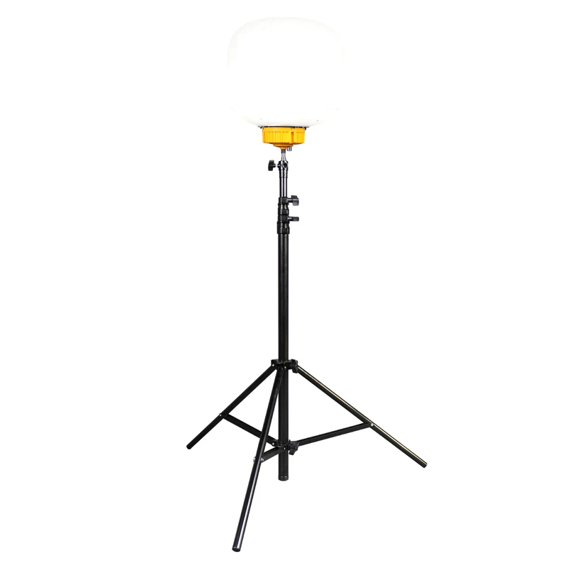 LED 100 WATT BALLOON LIGHT TOWER FOR CAMPING OUTDOOR USE WITH TRIPOD AND CARRY BAGS