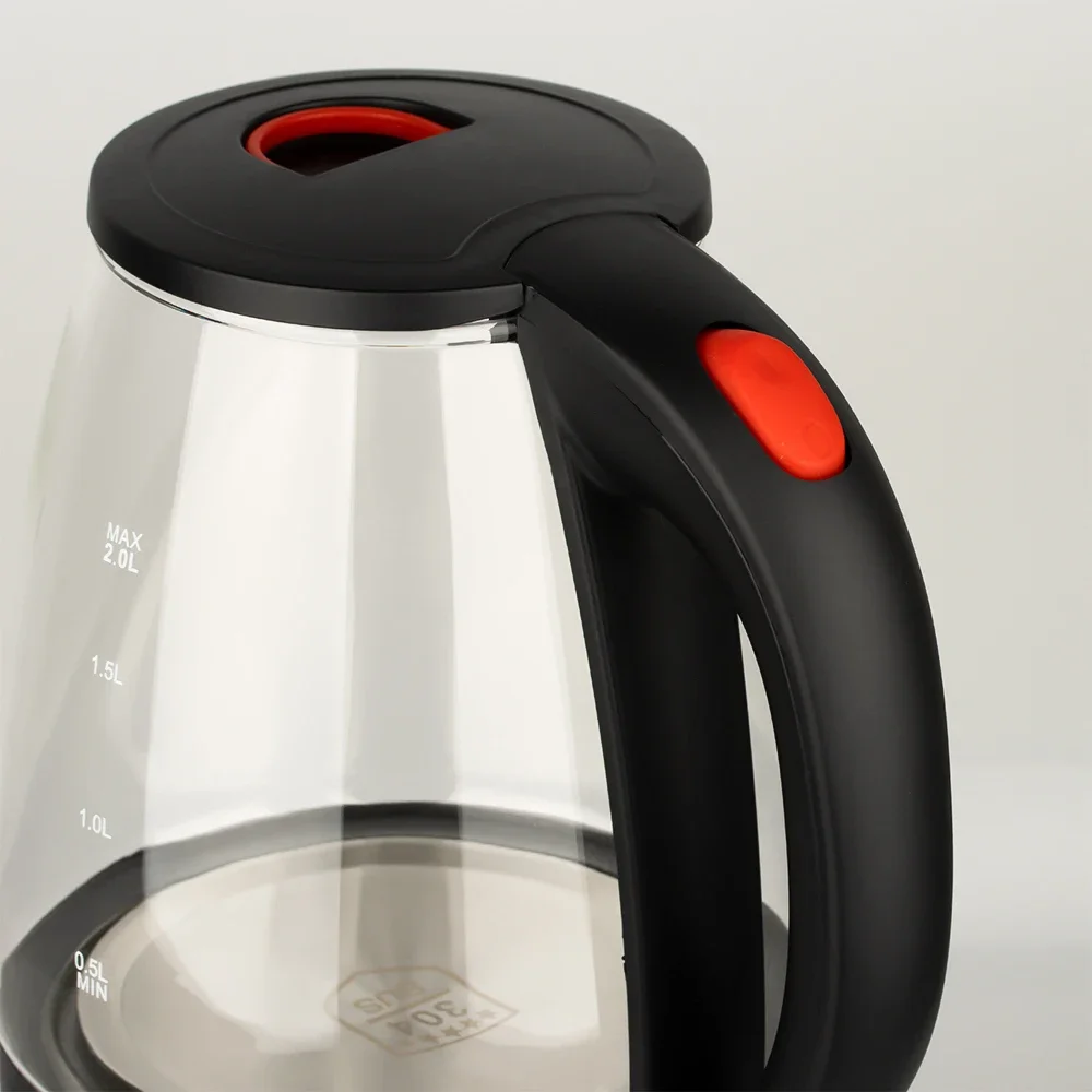l  Electric Water Kettle Tea Electric Kettle Water Boiler Cordless Auto-Shutoff Tea Coffee Glass Kettle