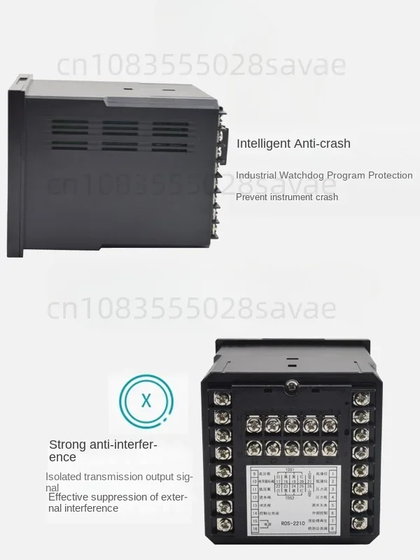 RO Program Controller PLC Reverse Osmosis Conductivity Meter EC Sensor Conductivity Control ROS-2210 Ji Shen