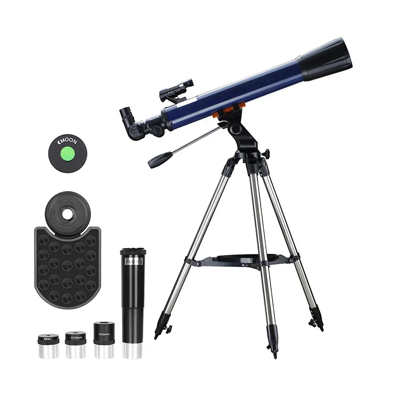 

Астрономический телескоп 70070, Red Dot Star Finder HD, высокое увеличение, просмотр луны и наблюдение за звездами, телескоп для просмотра