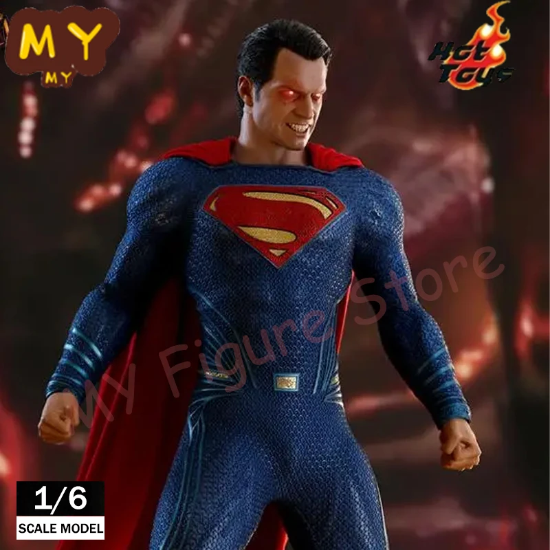 Originele Hot Toys Superman Actiefiguur 1/6 Justice League Superman 3.0 Anime Figuur Ht Mms465 Super-Man Cyclops Model Speelgoed Cadeau