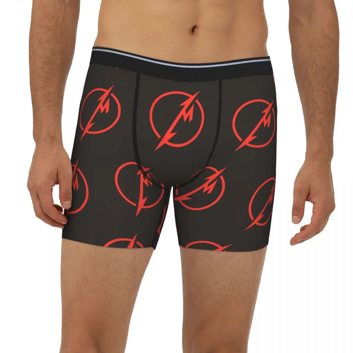 

Metallicas M72 Word Tour Long Boxer Underpants Short Men's Panties Ventilate Underwear for Homme Man Boyfriend Gifts