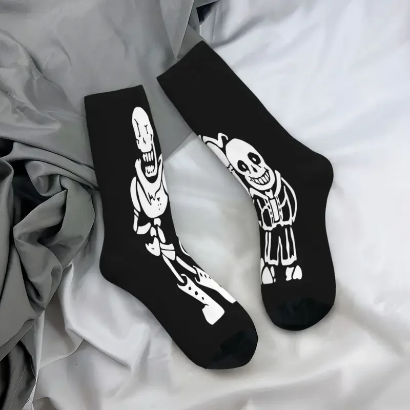 Chaussettes Undertale Frisk Flowey pour hommes et femmes, bas Harajuku pour enfants, Toriel sans Papyrus, Y2K, hiver, nouveau