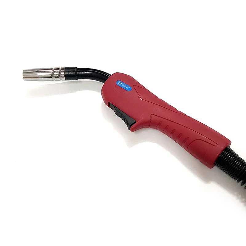 3M Air-Cooled MB 15AK MIG MAG Welding Torch 180A, Euro Connector Replacement MIG Welding Gun for General Welding Supply
