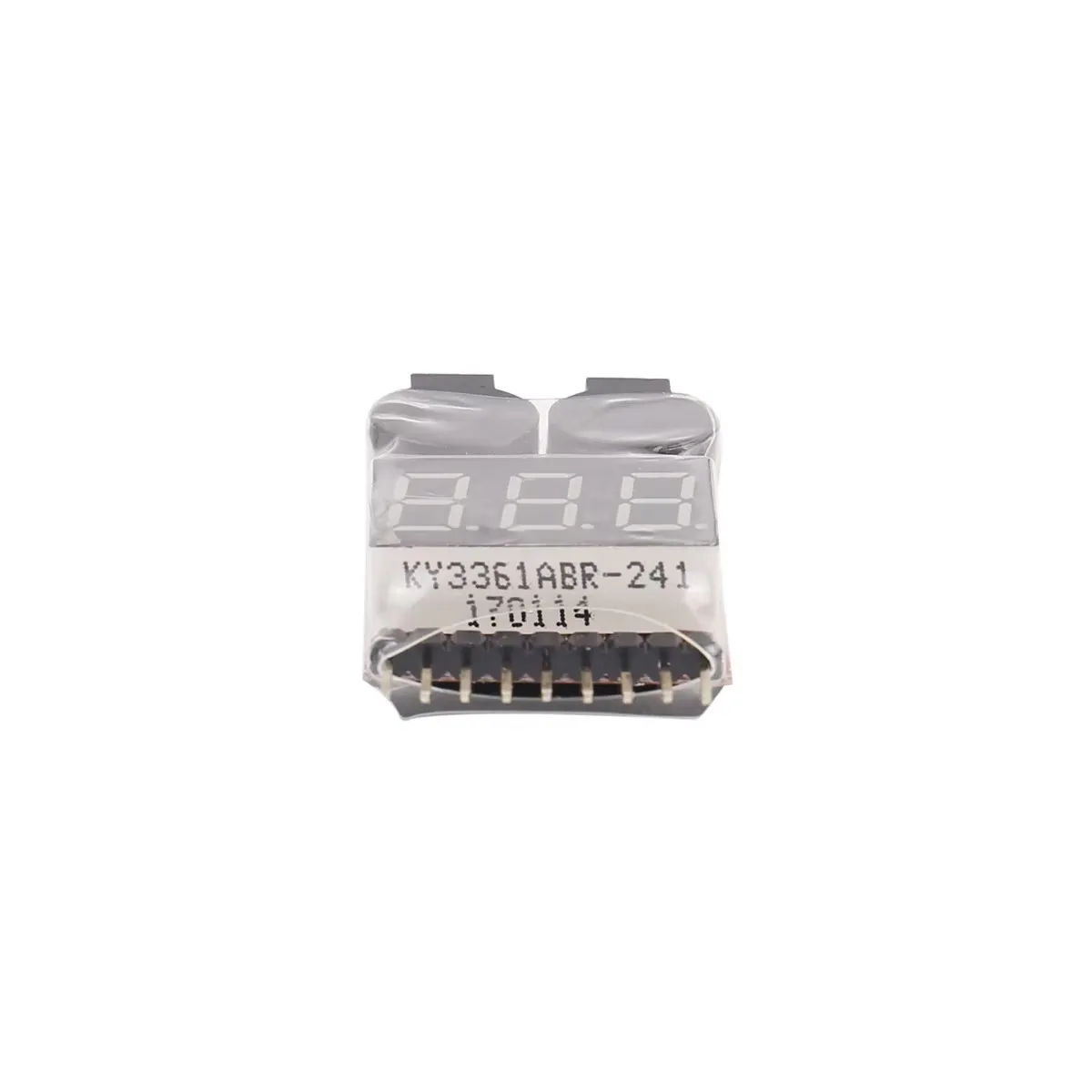 Alarma de zumbador bajo Digital 2 en 1 1S-8S Lipo Li-on Fe RC medidor de voltaje Monitor probador para batería de helicóptero 30% de descuento