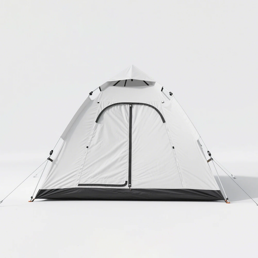 

STLF Factory Customized Lightweight White Oxford Fabric 2-4 Person Camping Tent Large Capacity Wholesale Price for Outdoor Adven