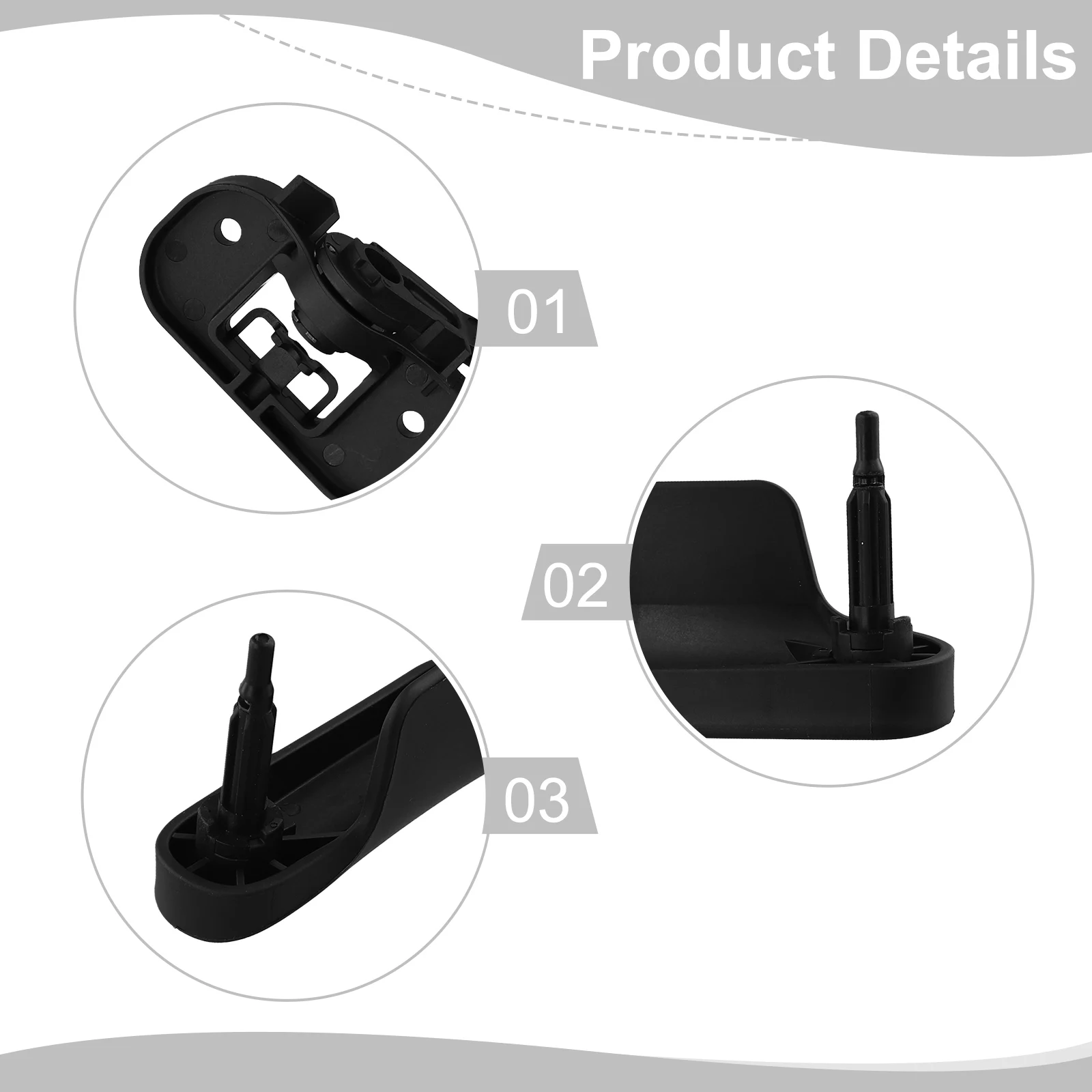 

Ручка для снятия капота обслуживания автомобиля, набор кронштейнов TTS, прямая замена, высокая совместимость, ручное измерение, отклонение