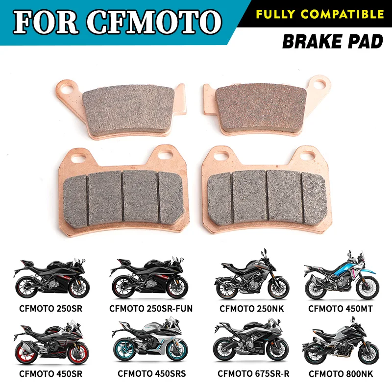 

Для CFMOTO 450MT передняя и задняя тормозная колодка 450MT/SR/SRS 250SR/SR-FUN/NK 675SR-R 800NK тормозные колодки оригинальные детали мотоцикла