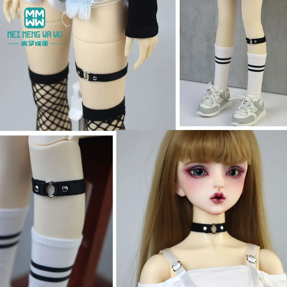 BJD Doll Fashion Leg Ring Leg Chain Necklace Stretch Retractable For 28-72cm 1/3 1/4 1/6 BJD Uncle MSD DD Doll Accessories Gift