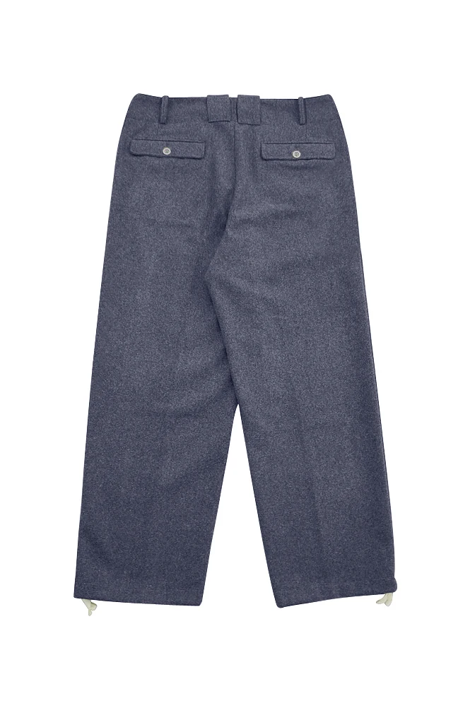 GUWF-007 WWII tedesco M44 blu grigio lana pantaloni